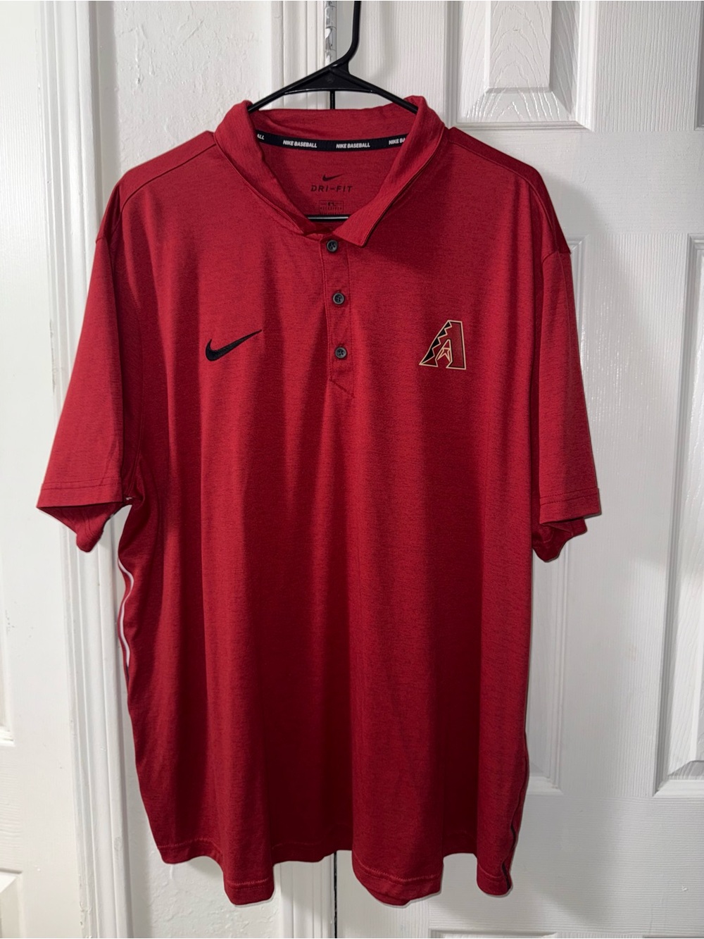 Nike Men’s Red Arizona Diamondbacks Polo
